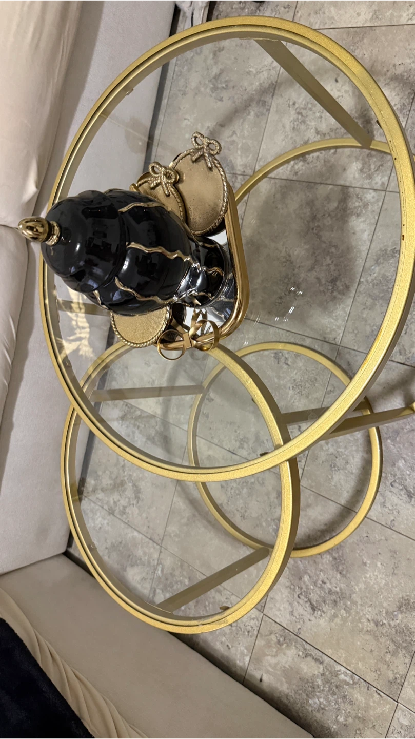 Gold Nesting table set - photo 3
