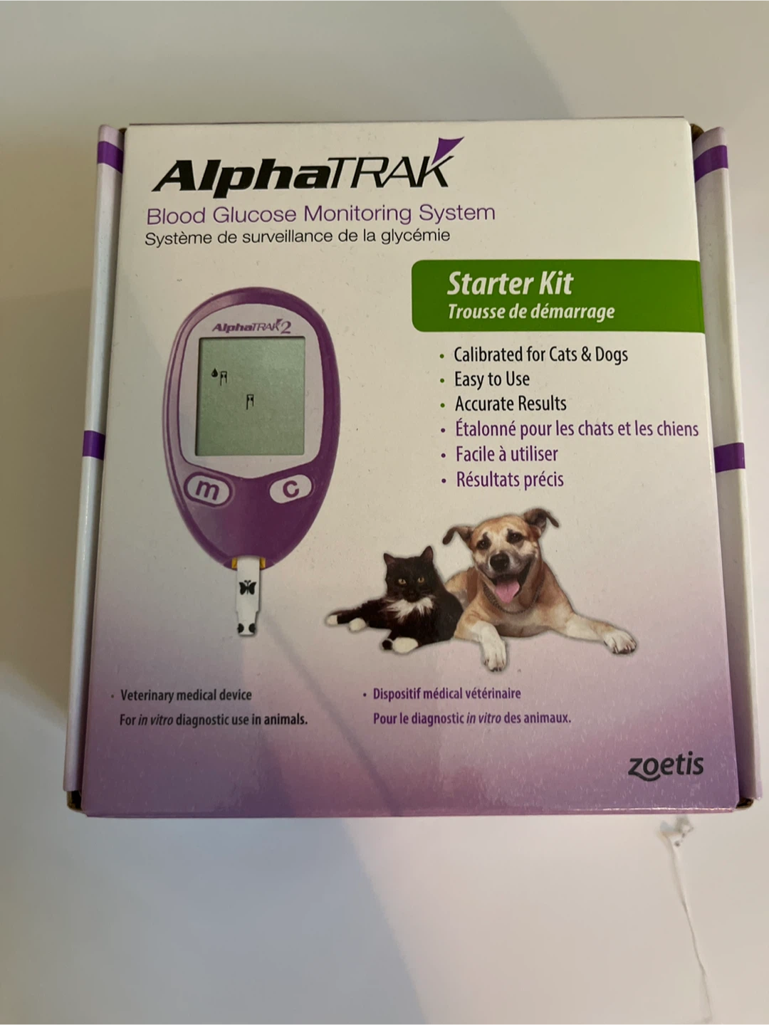 AlphaTrak Blood Glucose Monitoring System Starter Kit