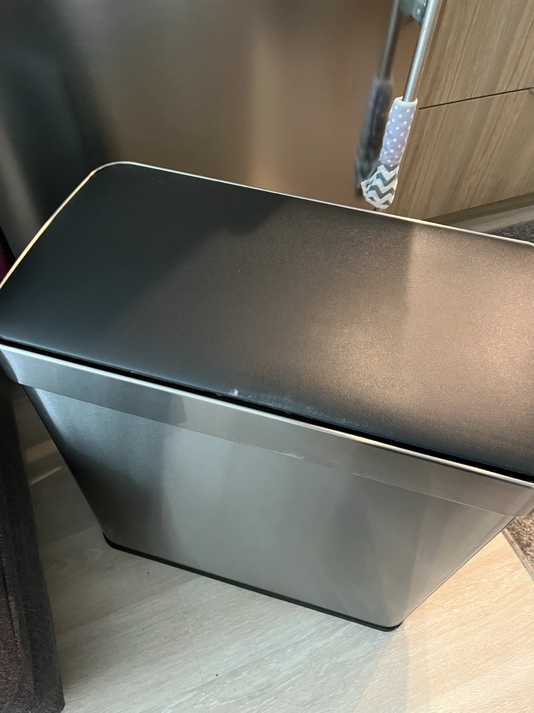 Qualia Zero Dual Compartment Step Trash Can - photo 2