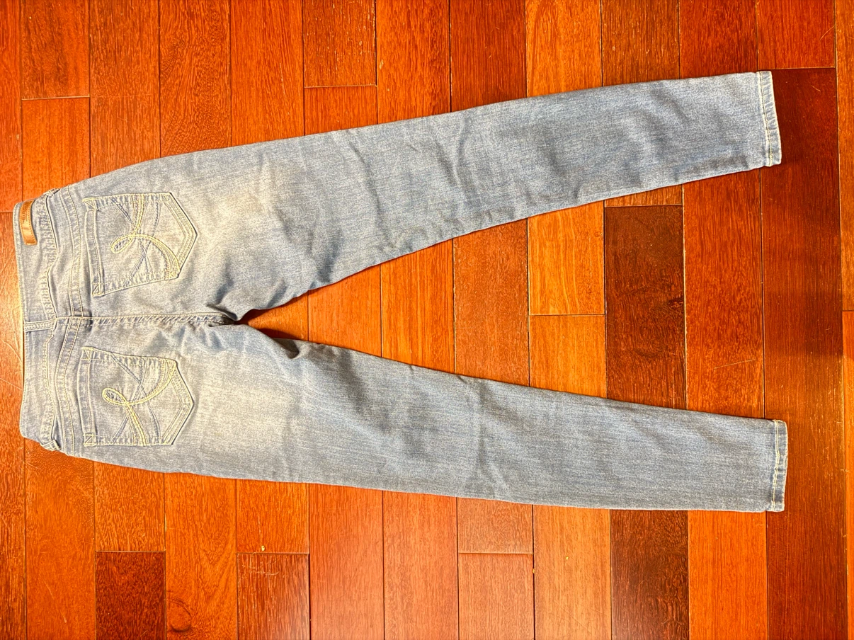 WallFlower Skinny Jeans – Size 7 | Light Wash - photo 5