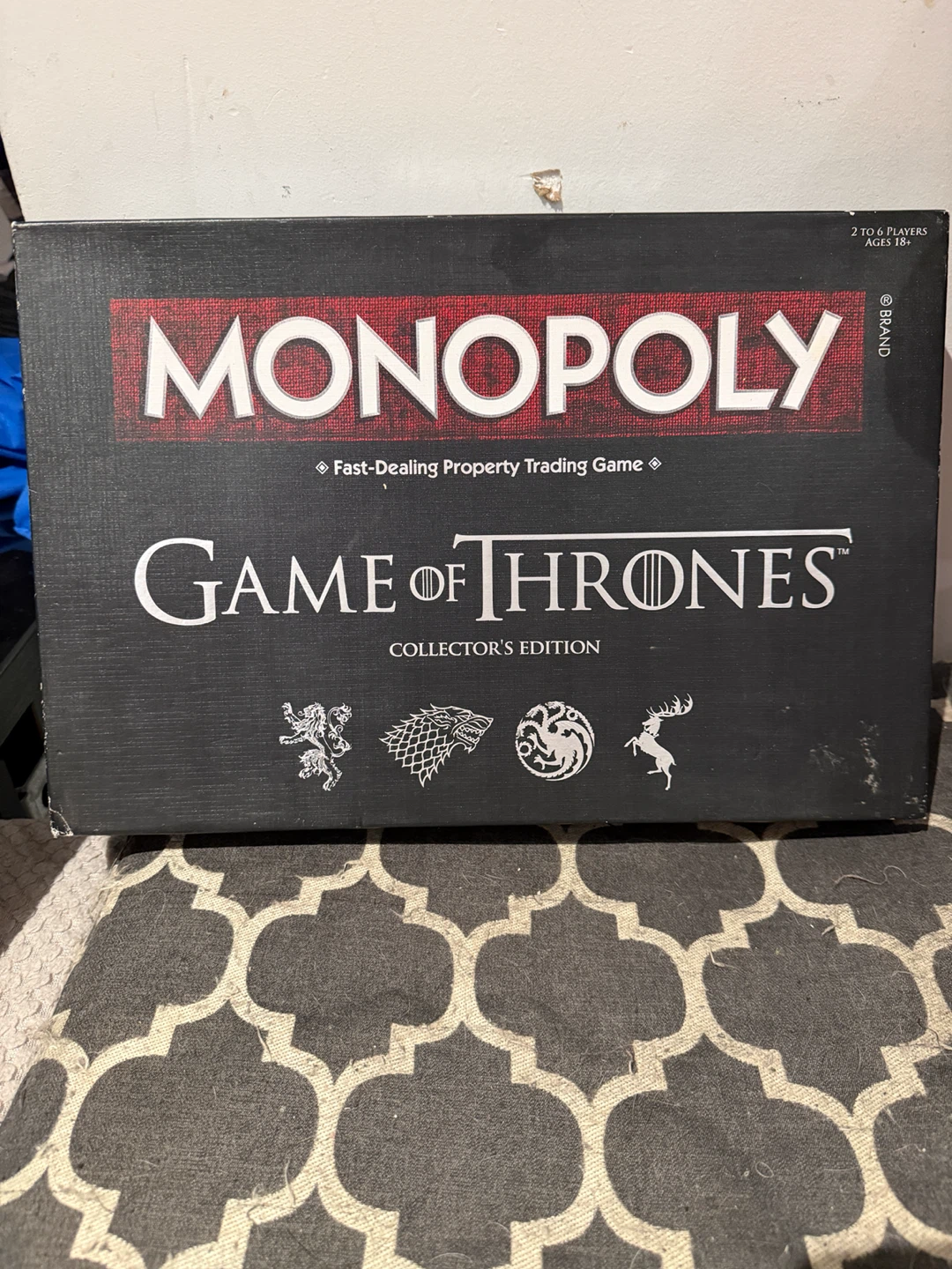 Collector’s Edition Game of Thrones Monopoly NEW