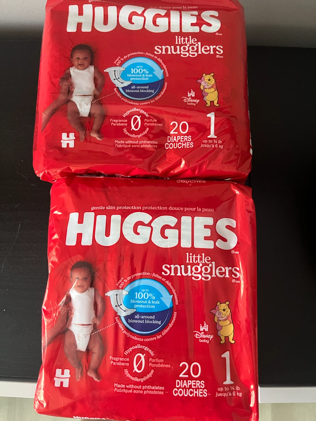 Huggies Little Snugglers Diapers Size 1 (2 Pack)