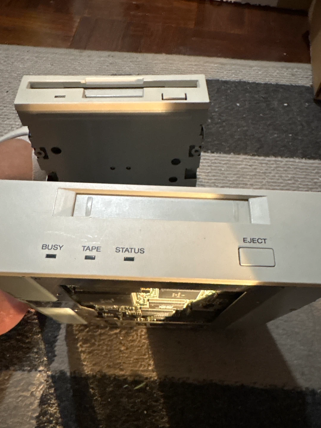 Internal Tape Drive & Floppy Drive