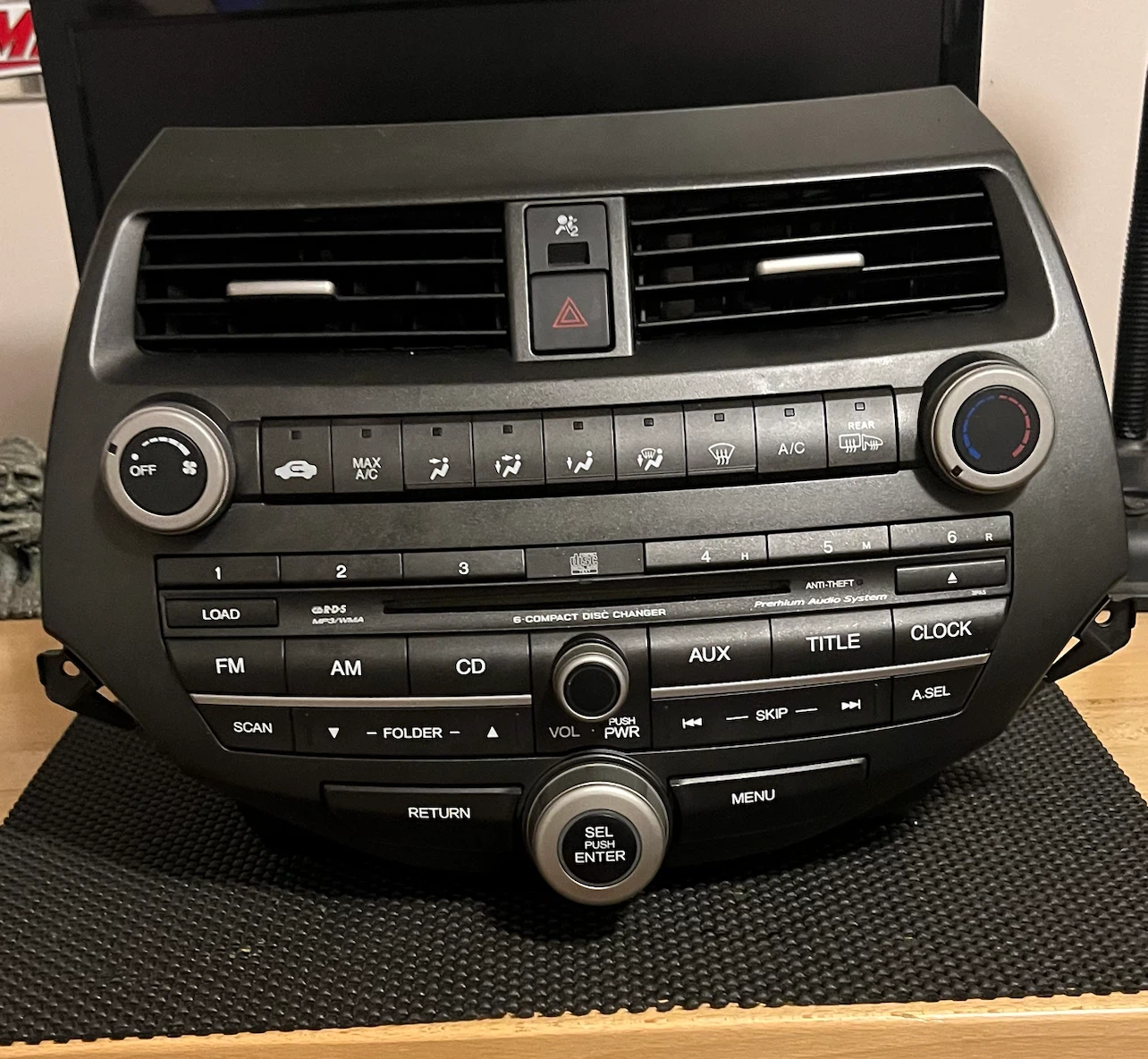 2008 Honda Accord coupe factory stereo
