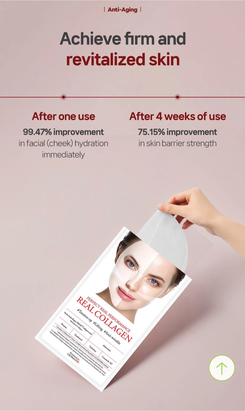 DERMAFIX Real Collagen Mask | Korean Skincare | Brand New - photo 2