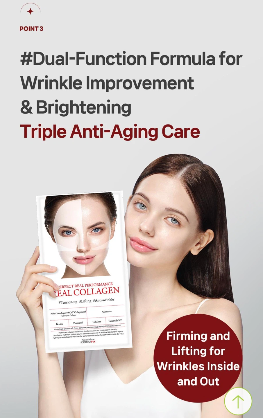 DERMAFIX Real Collagen Mask | Korean Skincare | Brand New - photo 5