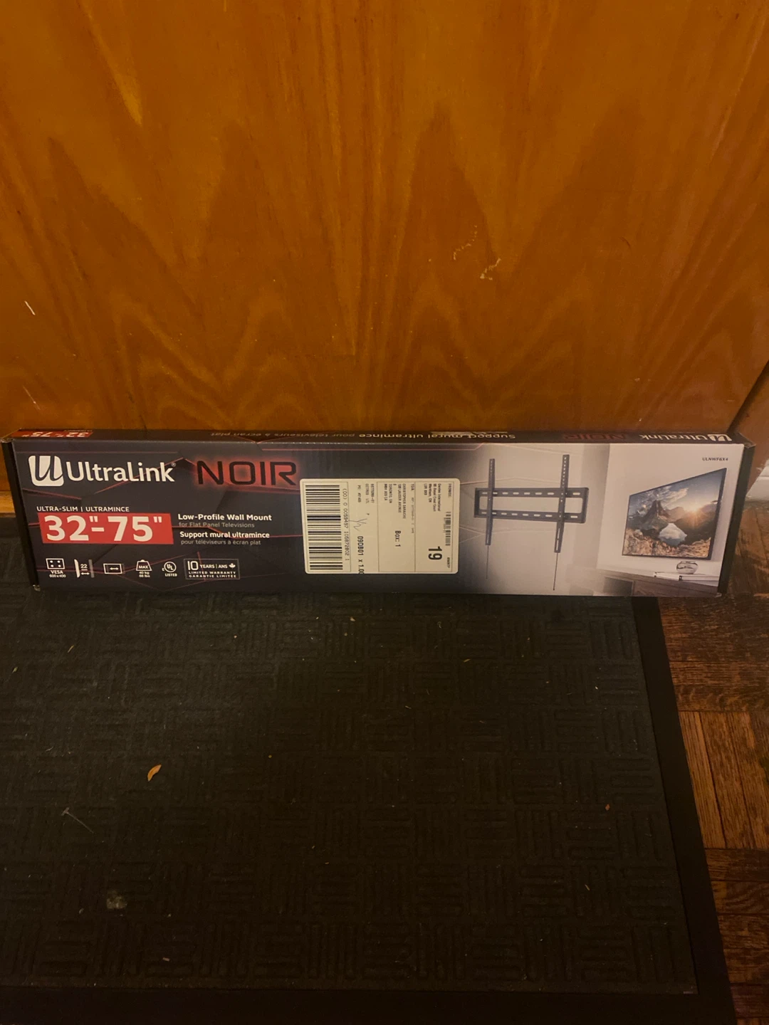 Ultralink NOIR Ultra-Slim 32"-75" Low-Profile Wall Mount