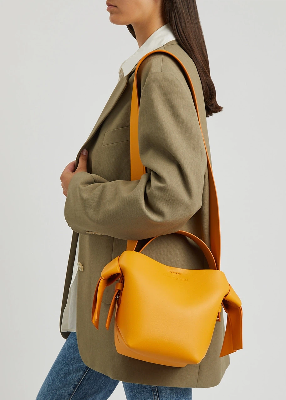 [NWT] Acne Studios Musubi Mini Leather Bucket Bag - photo 5