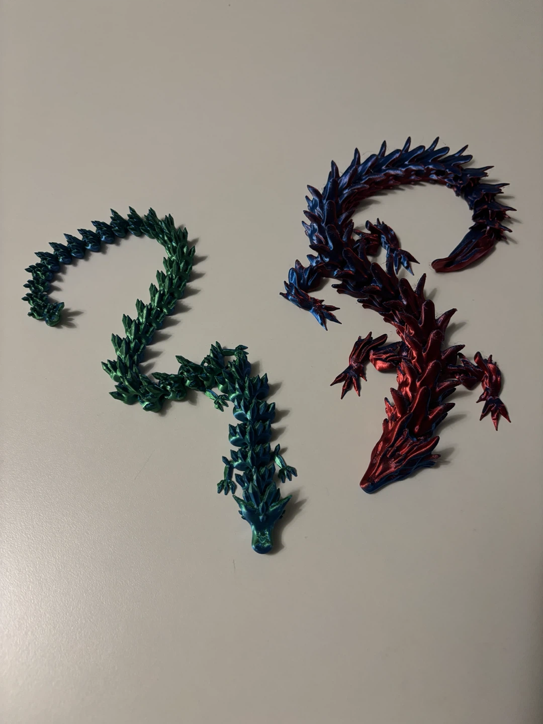 3D Printed Articulated Dragons
