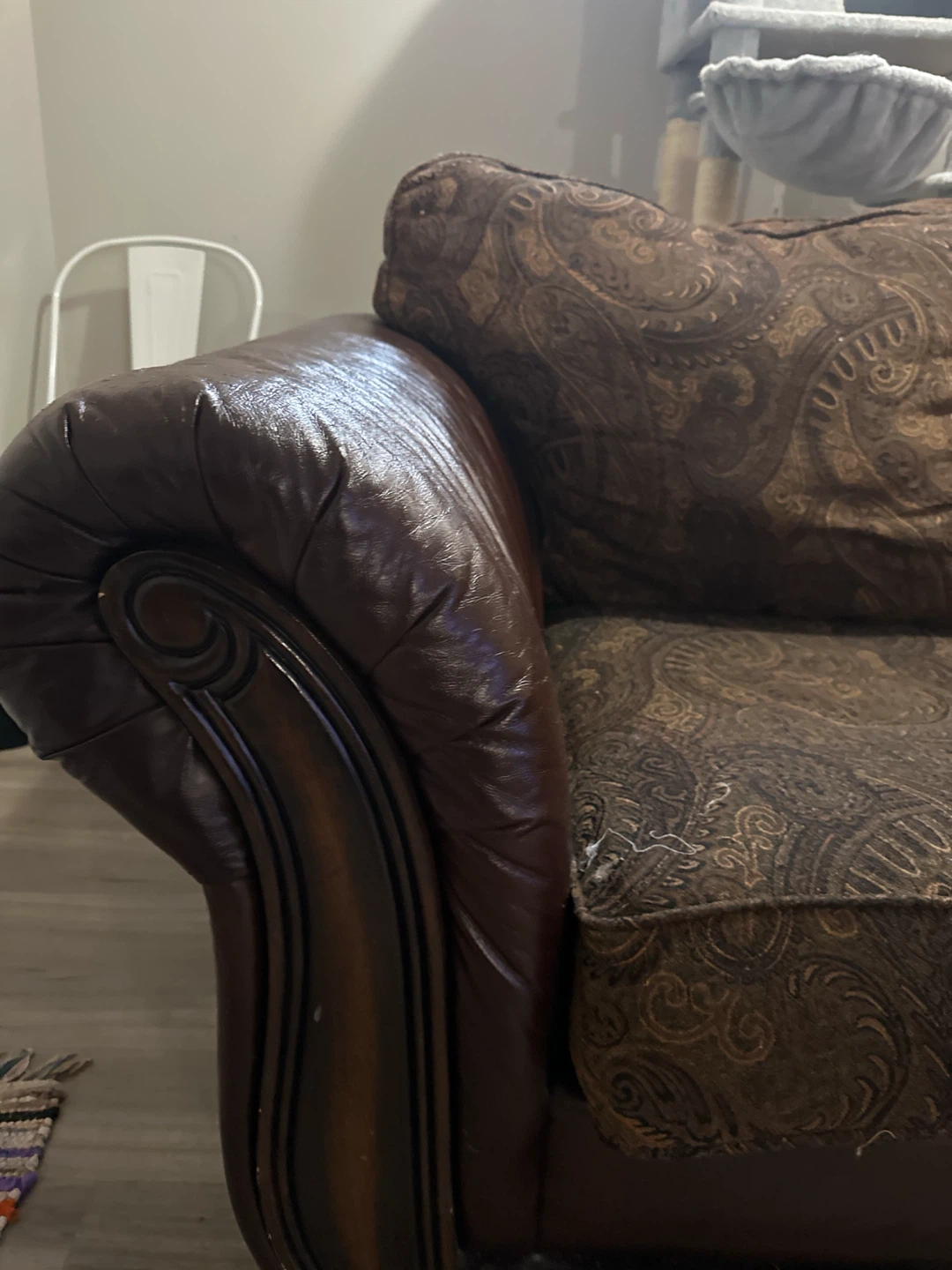 Brown Sofa and Armchair Set - photo 2
