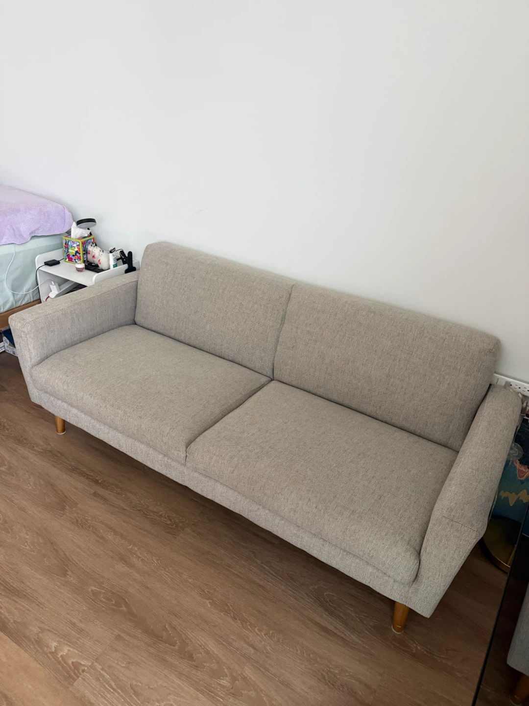 West Elm Oliver Sofa in Twill Dove