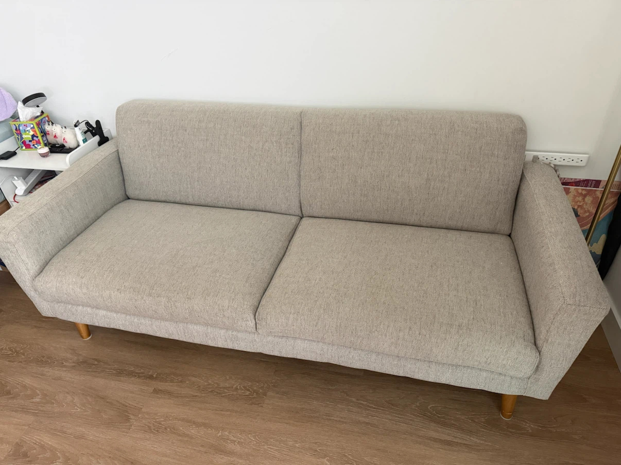 West Elm Oliver Sofa in Twill Dove - photo 2