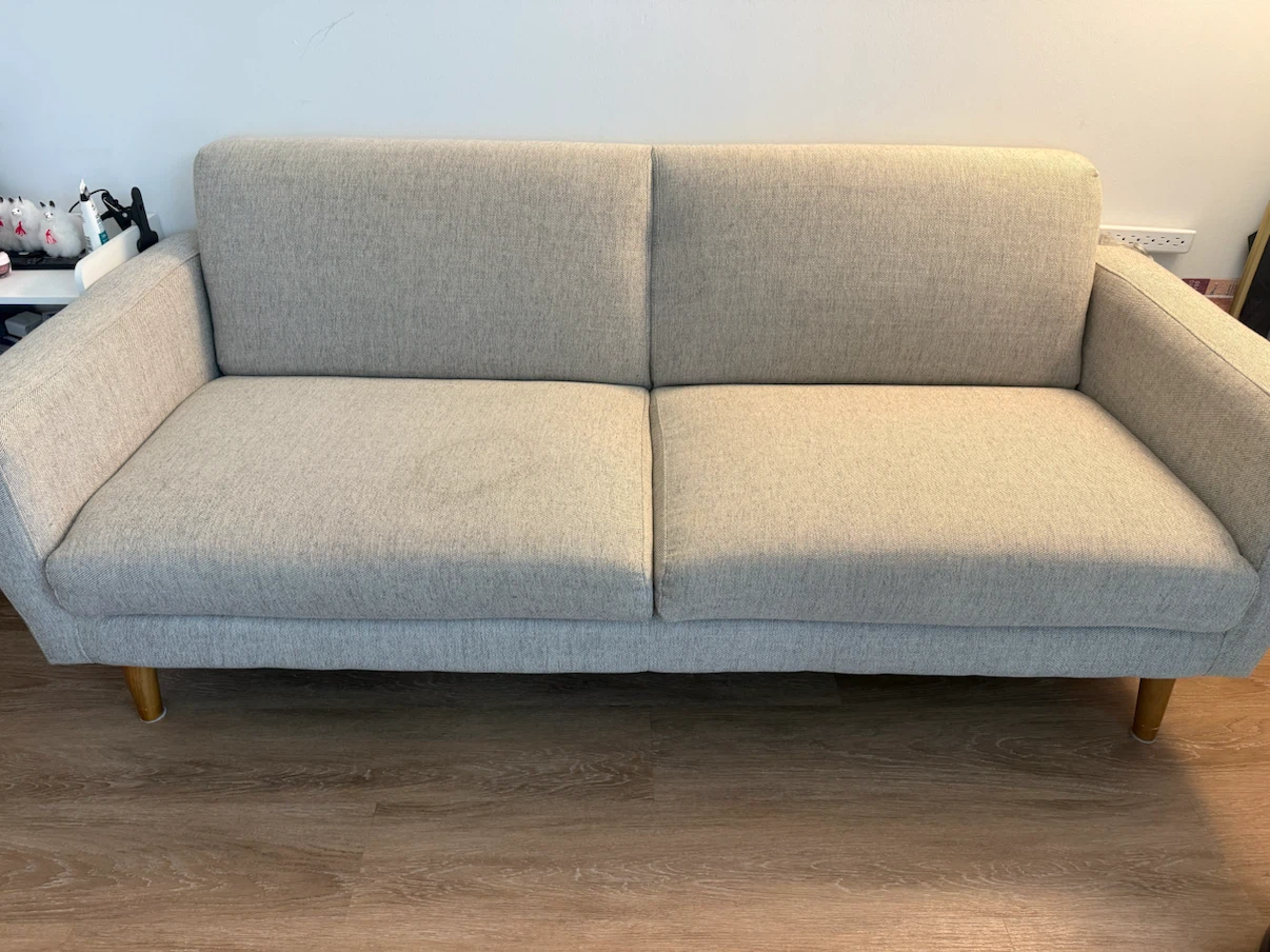 West Elm Oliver Sofa in Twill Dove - photo 3
