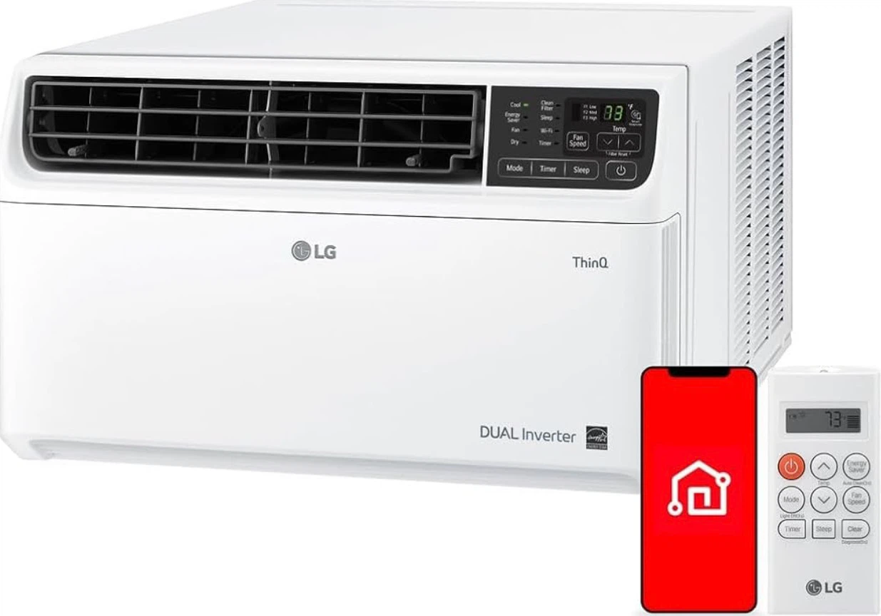 LG 23,500 BTU Dual Inverter Smart Window Air Conditioner