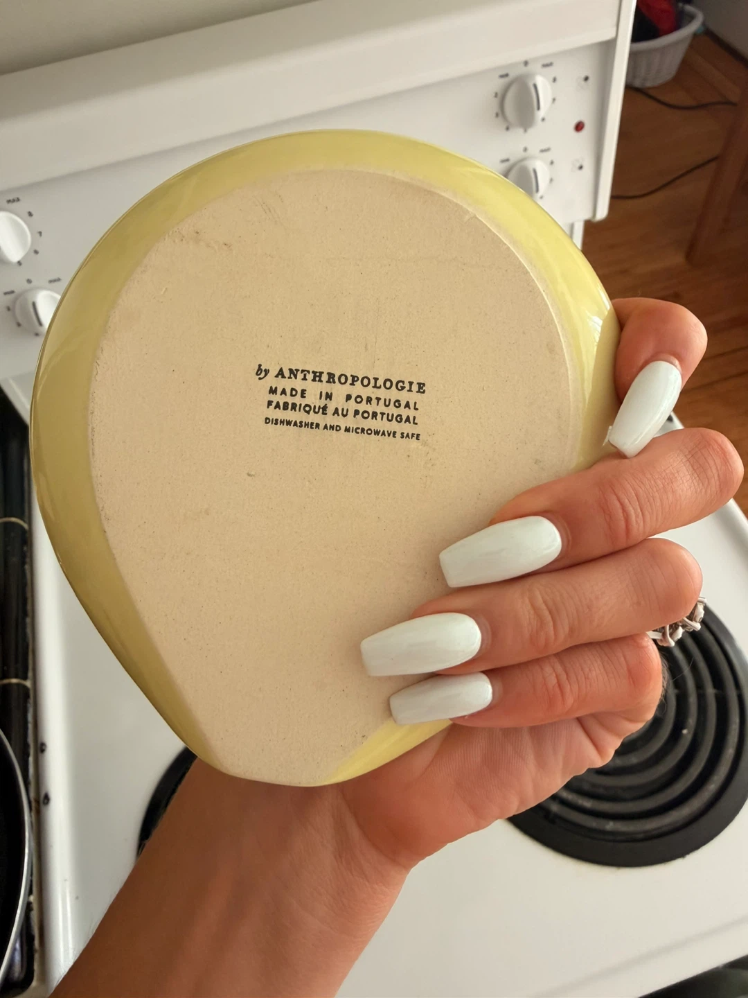 Anthropologie Yellow Spoon Rest Dish - photo 3