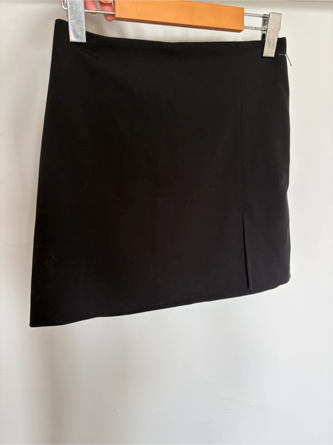SUNDAY BEST Black Mini Skirt with Side Slit - photo 5