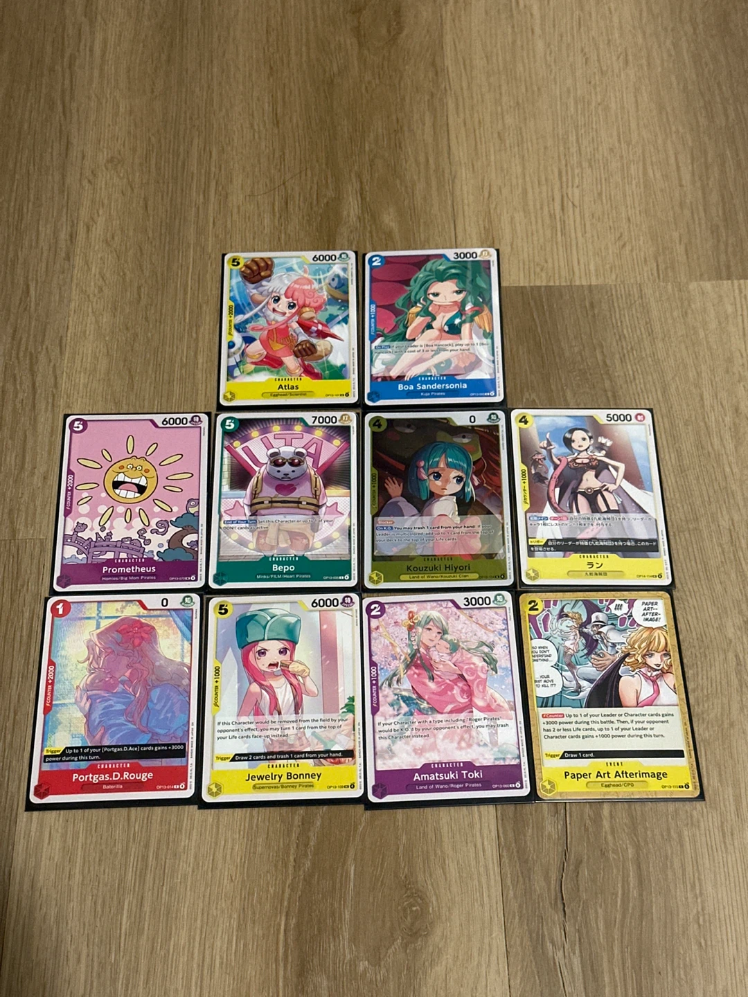 One Piece Card Game Lot