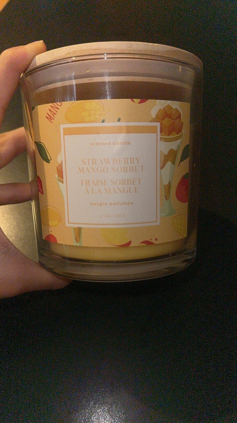 Home Styles Strawberry Mango Sorbet Scented Candle