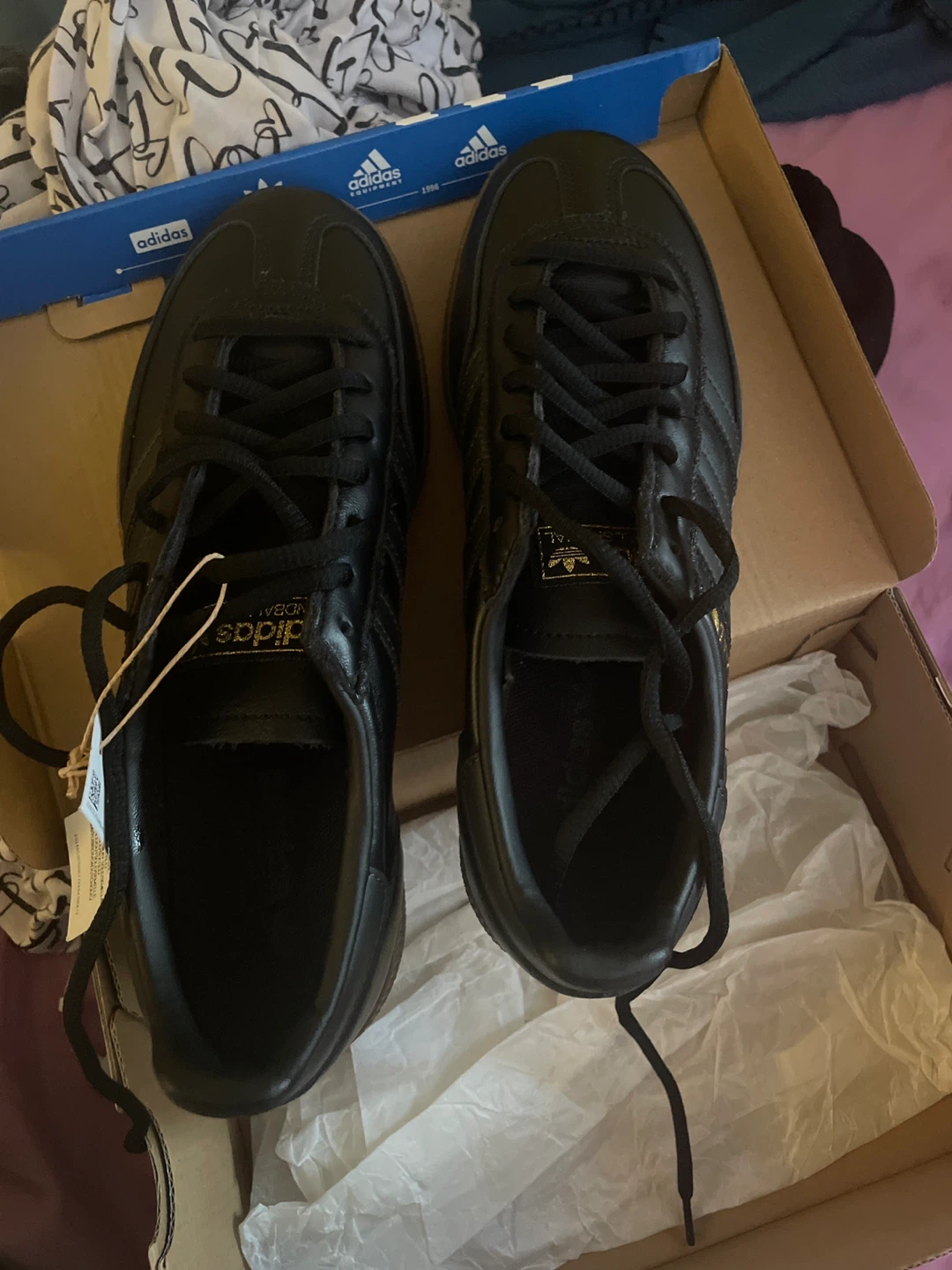 Adidas Handball Spezial Black Shoes - photo 2
