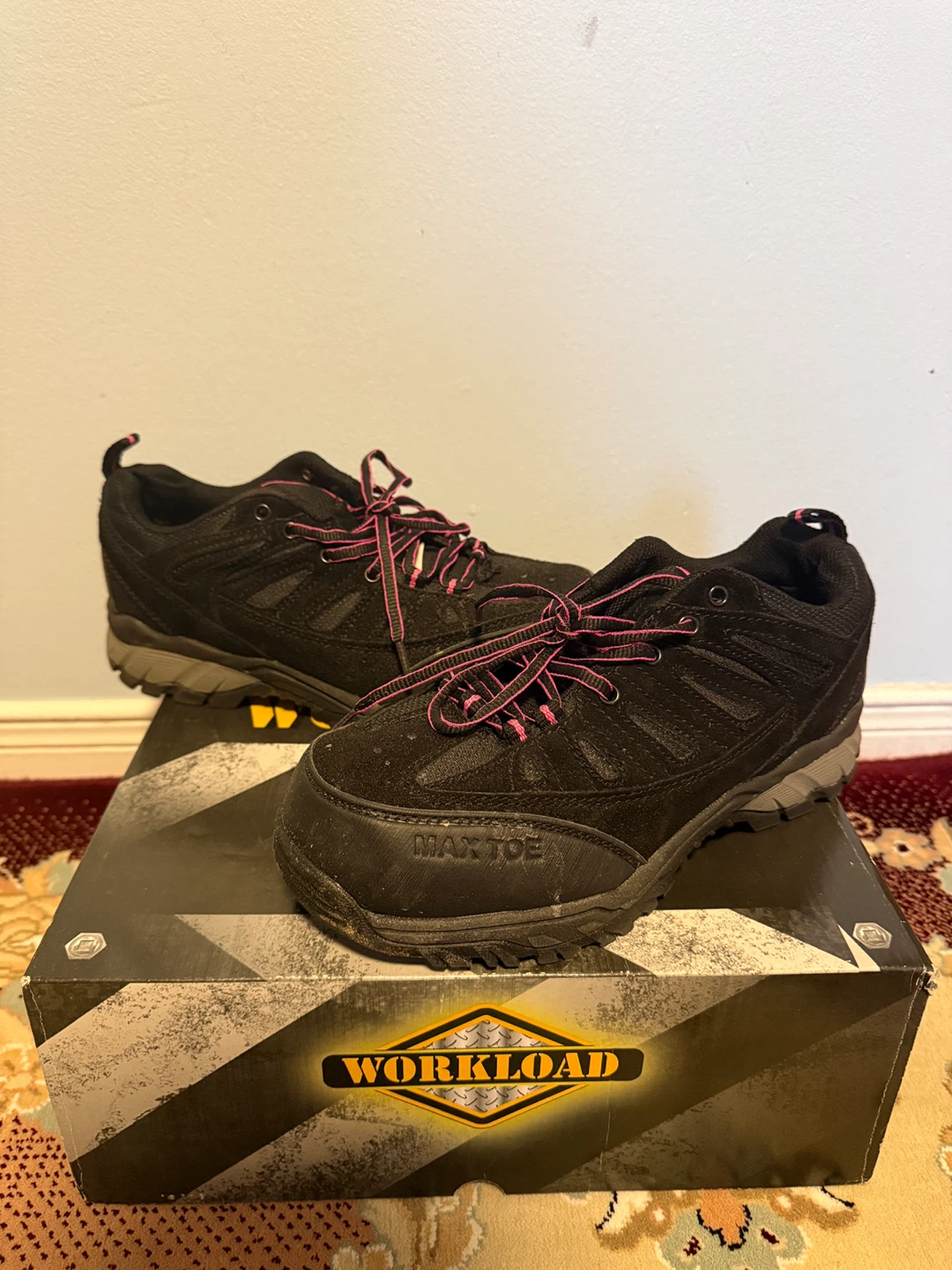 Workload "Max Toe" Composite Toe Safety Shoes - Size 8