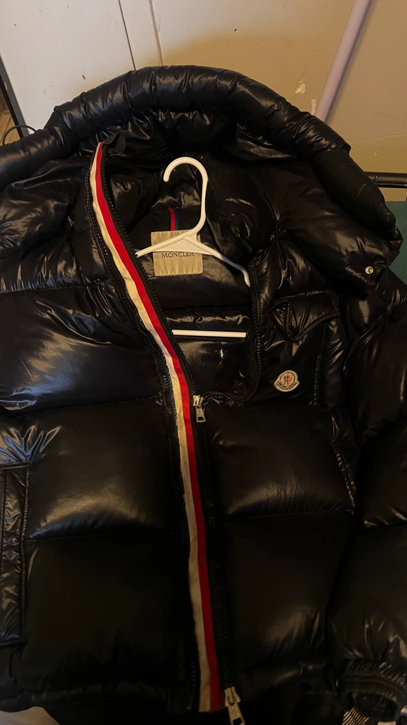 Moncler Black Puffer Jacket