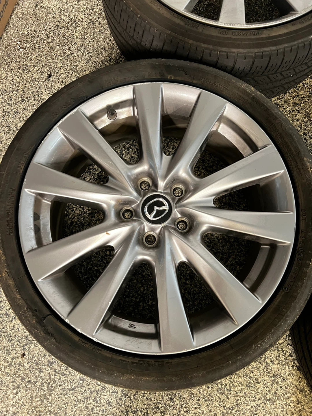 OEM 18” Mazda Wheels & Toyo Proxes A40 Tires (215/45R18) - photo 2