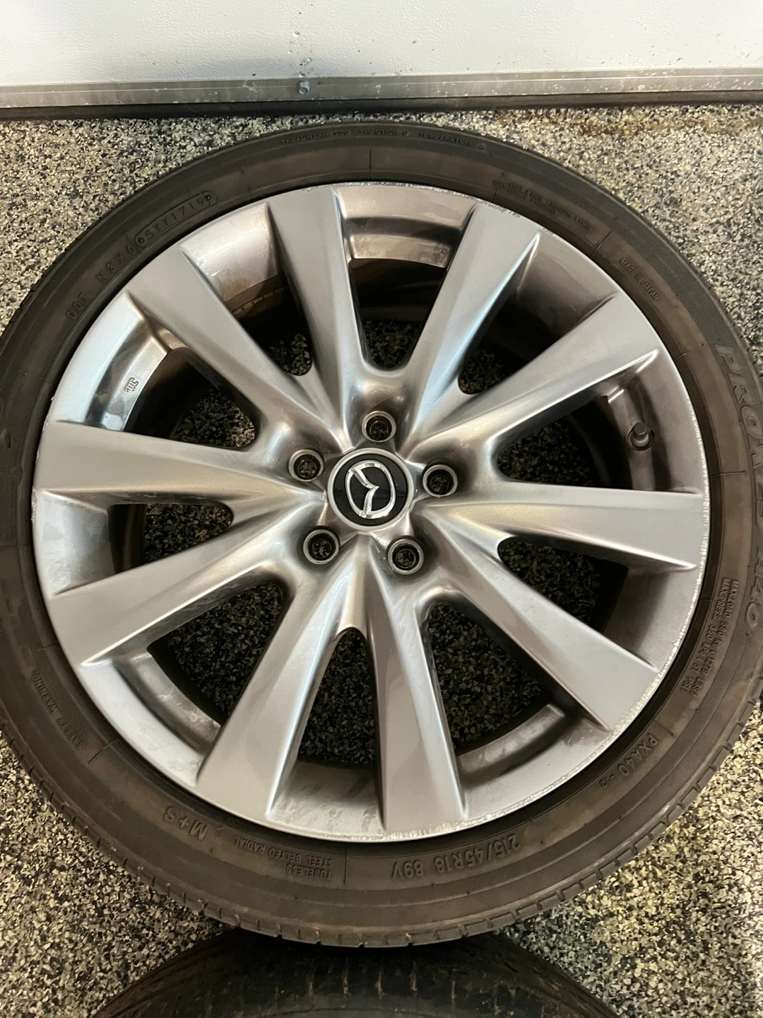 OEM 18” Mazda Wheels & Toyo Proxes A40 Tires (215/45R18) - photo 3