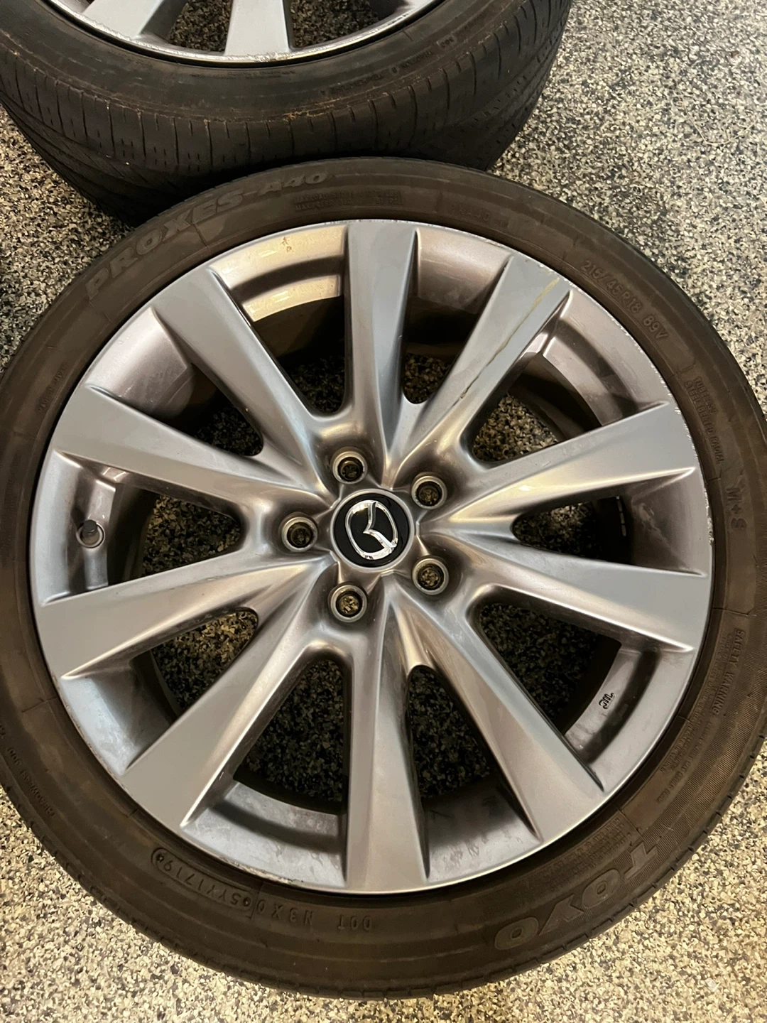 OEM 18” Mazda Wheels & Toyo Proxes A40 Tires (215/45R18) - photo 5