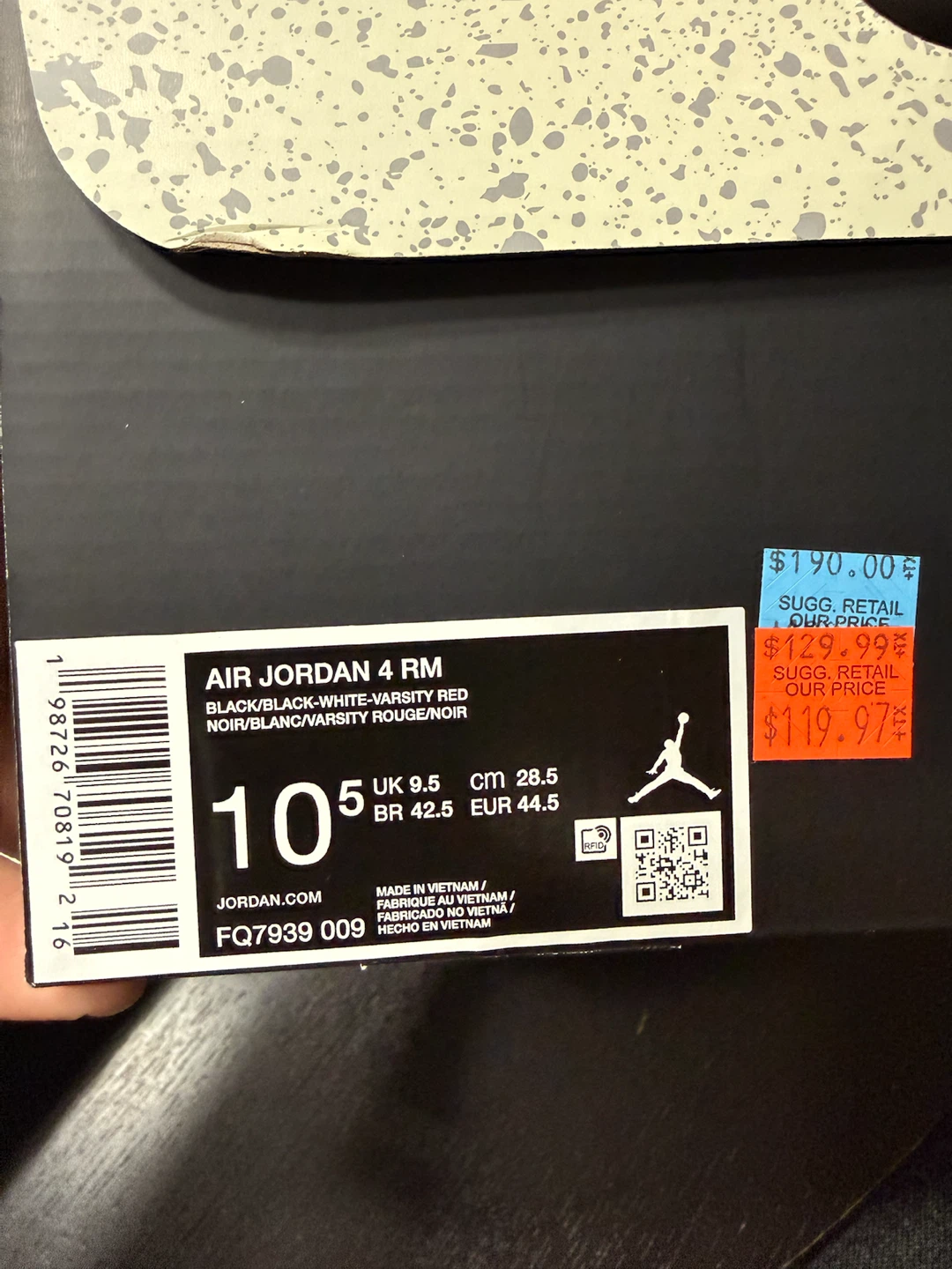 Air Jordan 4 RM Men's Sneakers - photo 4