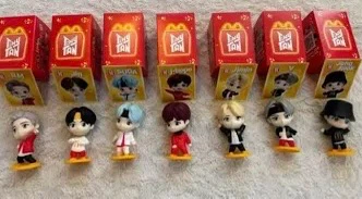McDonald's BTS Encore Edition TinyTAN Happy Meal Toys
