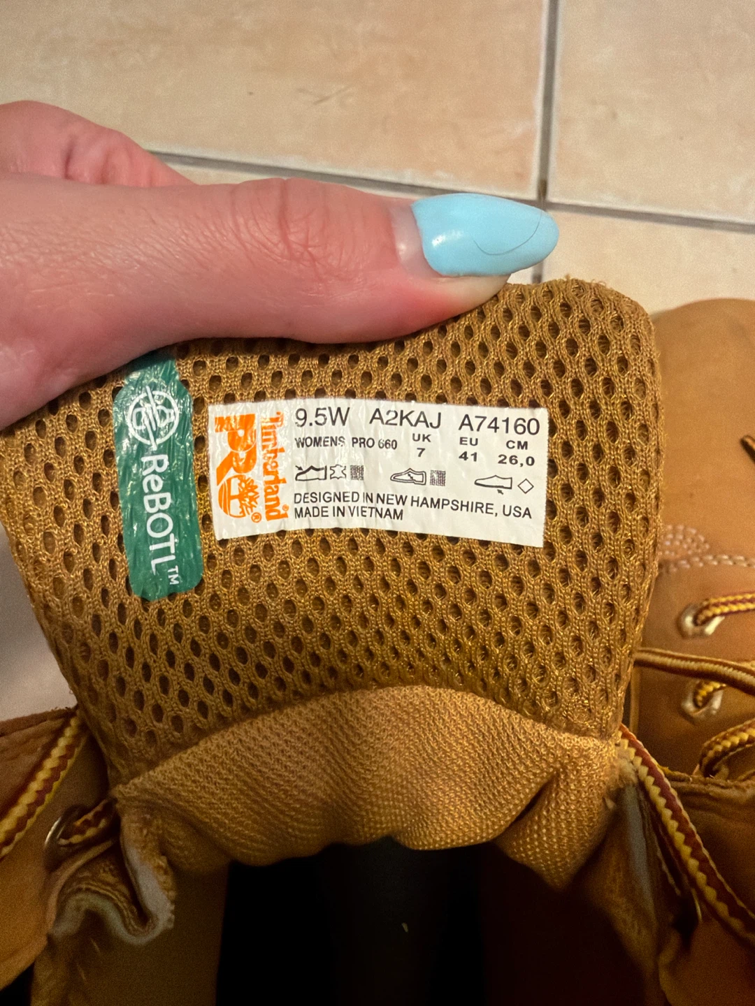 Women’s work/steel toed boots - 9.5 Timberland Pro - photo 5