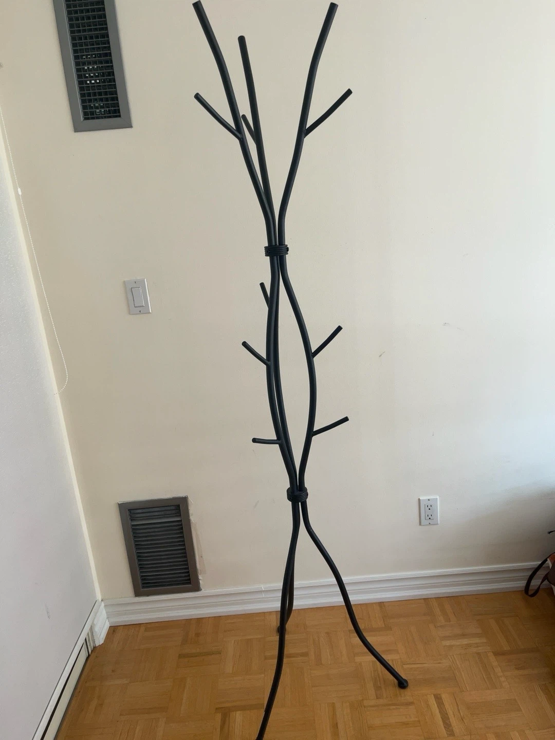 Black Coat Rack Tree