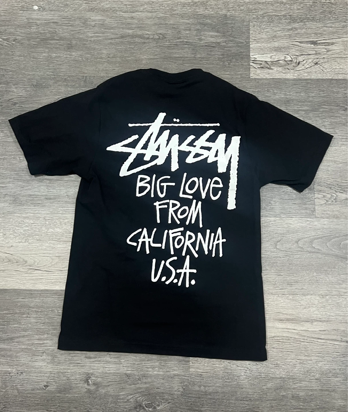 Stüssy "Big Love From California" T-Shirt - Size S