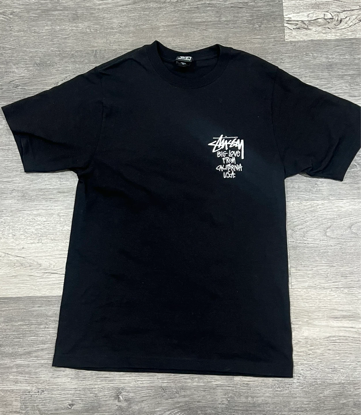 Stüssy "Big Love From California" T-Shirt - Size S - photo 3