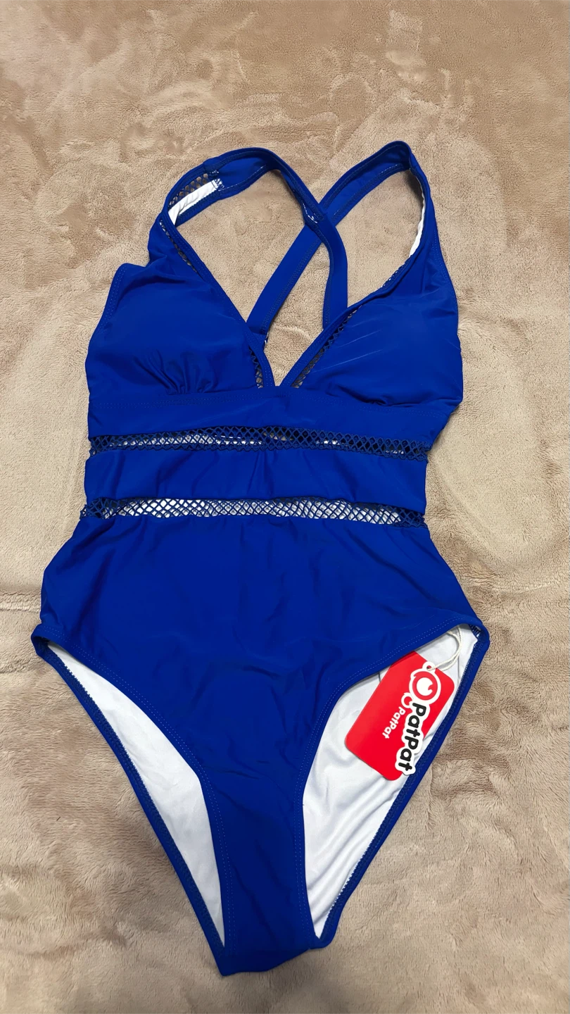 PatPat Blue One-Piece Swimsuit