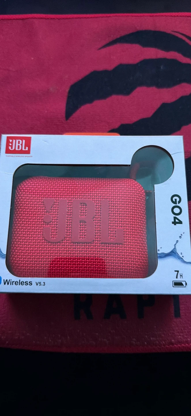 JBL GO4 Portable Wireless Speaker - Red