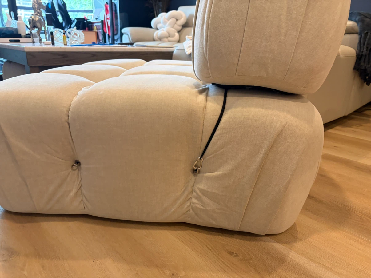 Tufted One‑Seater Lounge Chair - photo 4