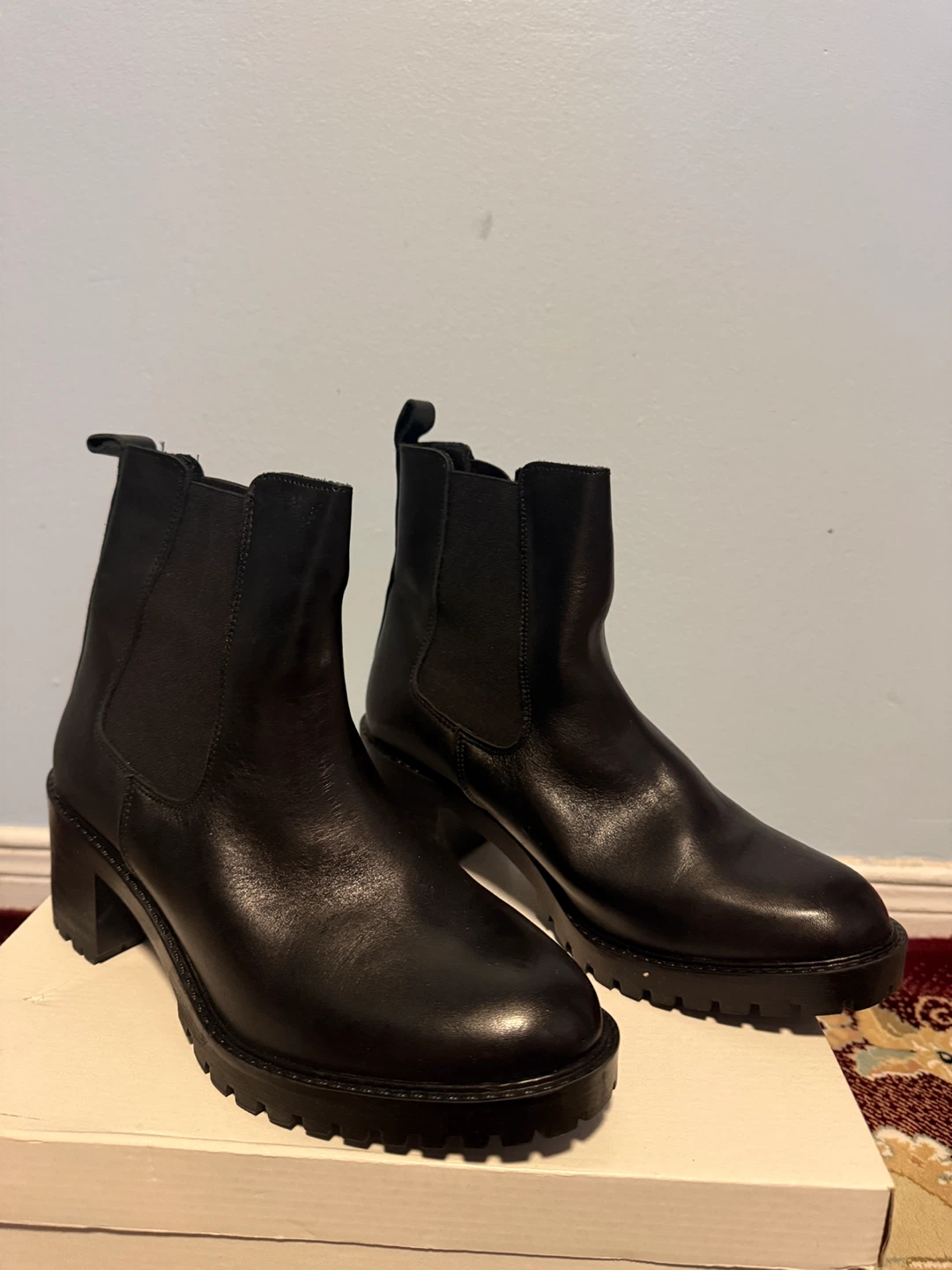 Black winter boots - photo 2