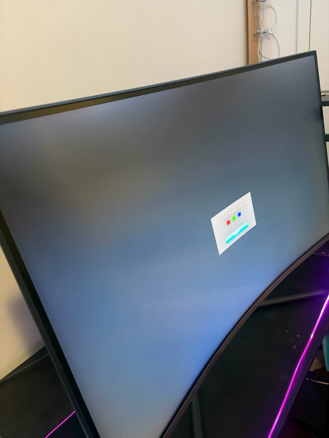 Samsung 32" Curved Monitor LU32R590C