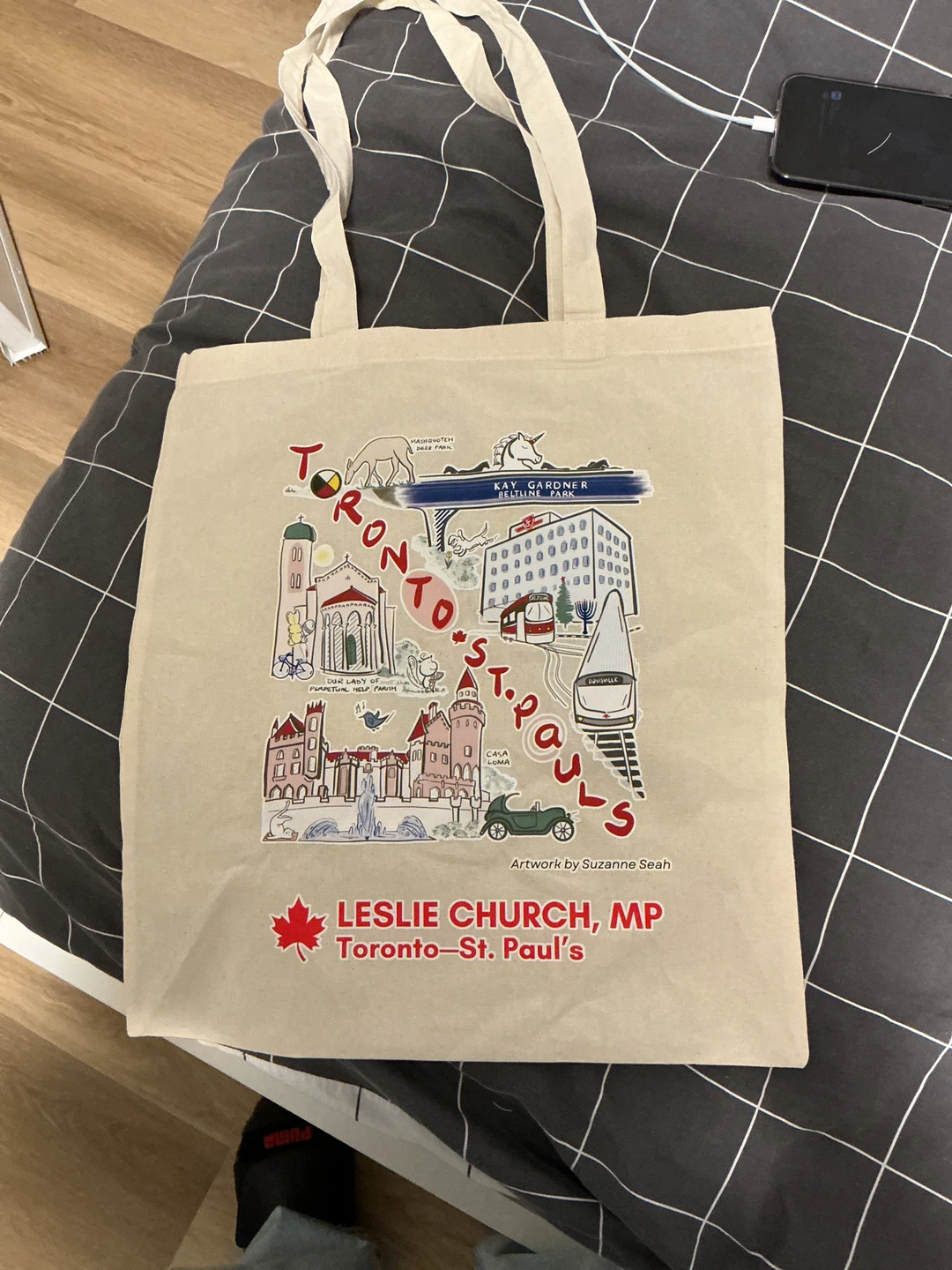 Toronto-St. Paul's Tote Bag