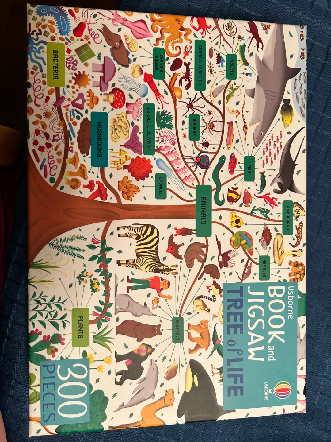 Usborne Book and Jigsaw Tree of Life 300 Pieces