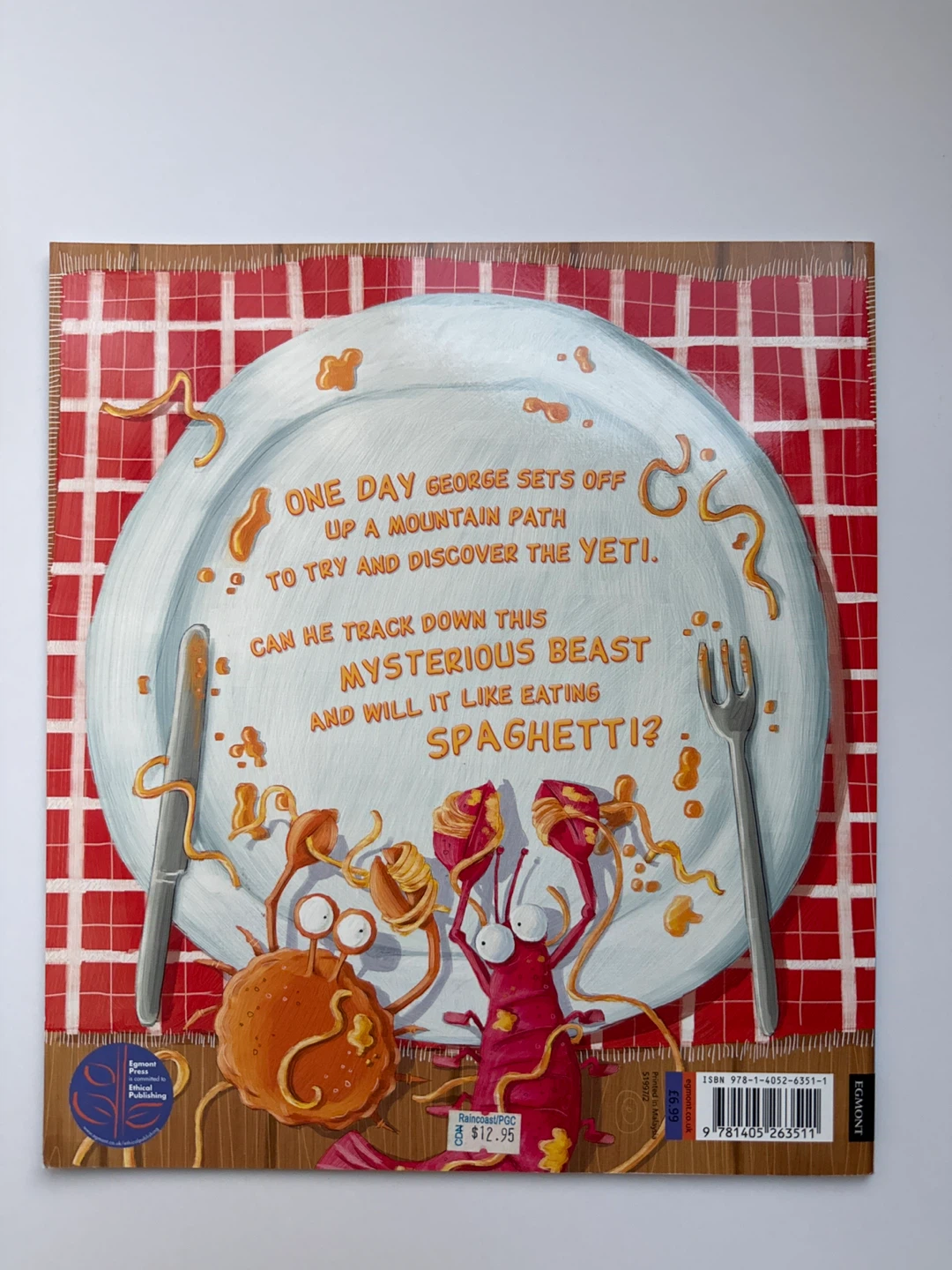 ‘Spaghetti with the Yeti’ Children's Book - photo 5