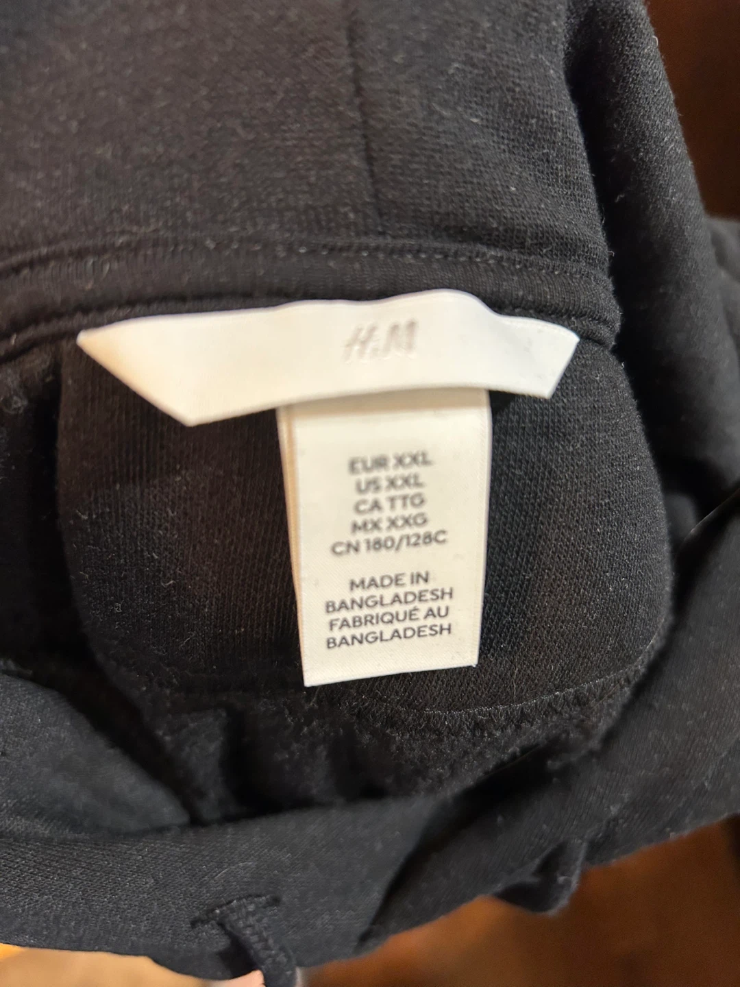 H&M Black Hoodie - Size XXL - photo 2