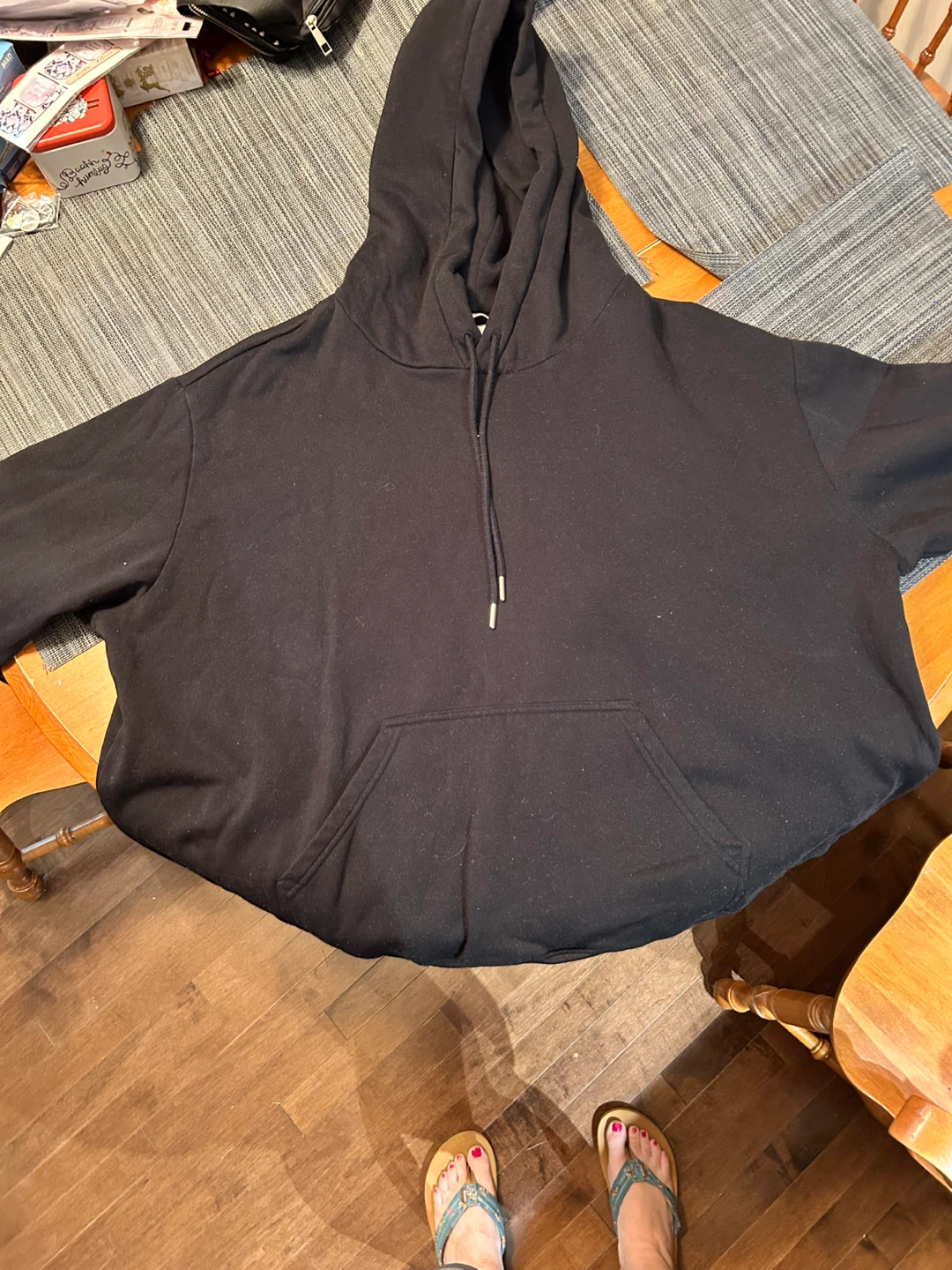 H&M Black Hoodie - Size XXL - photo 3