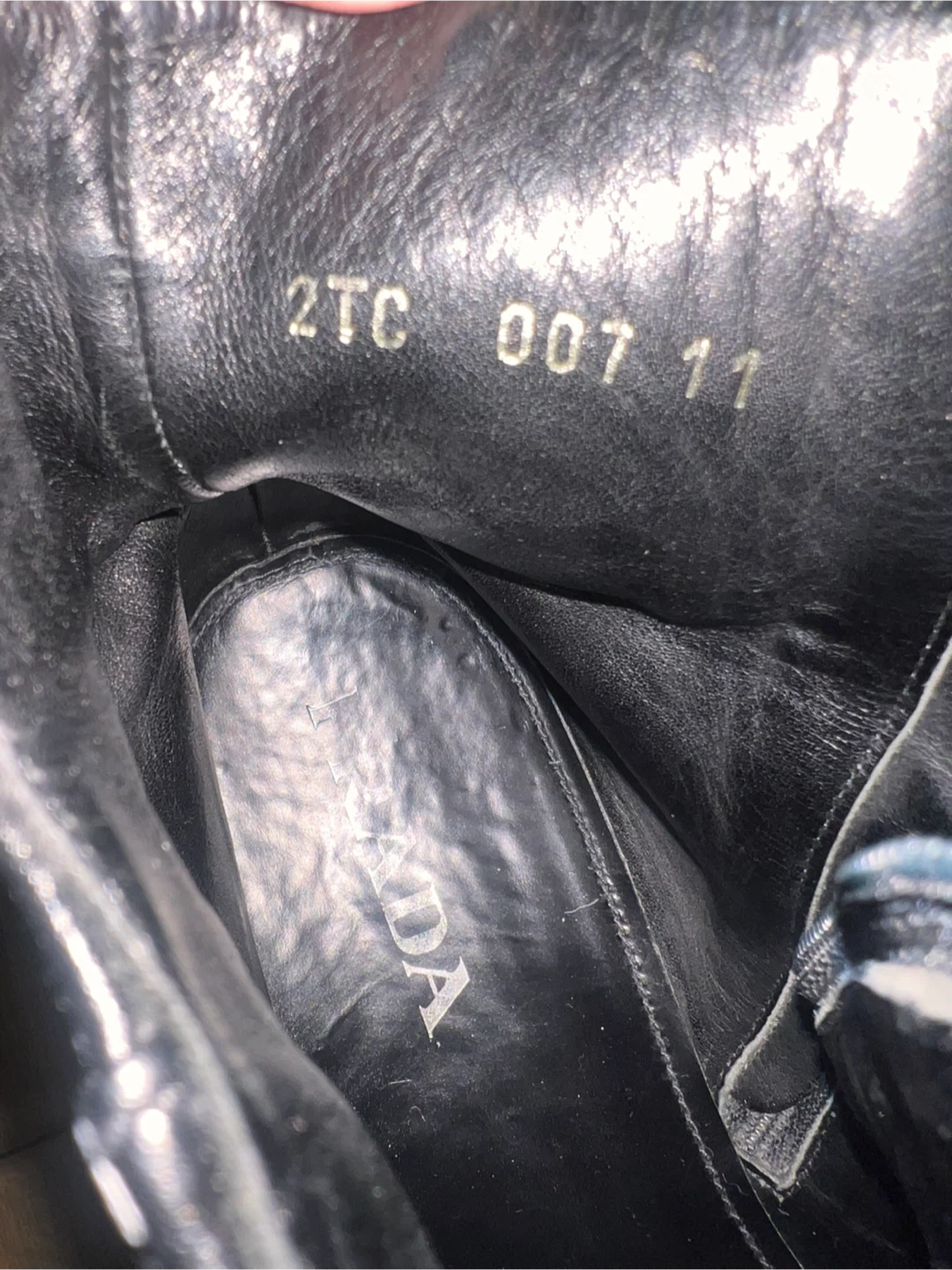 Prada Men’s Black Leather Ankle Boots - photo 5