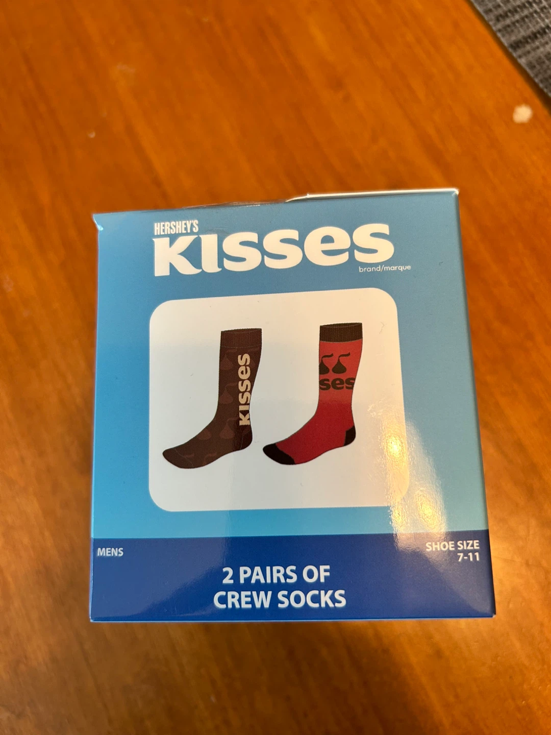 Hershey's Kisses 2 Pairs of Crew Socks - Men's Shoe Size 7-11 - photo 2