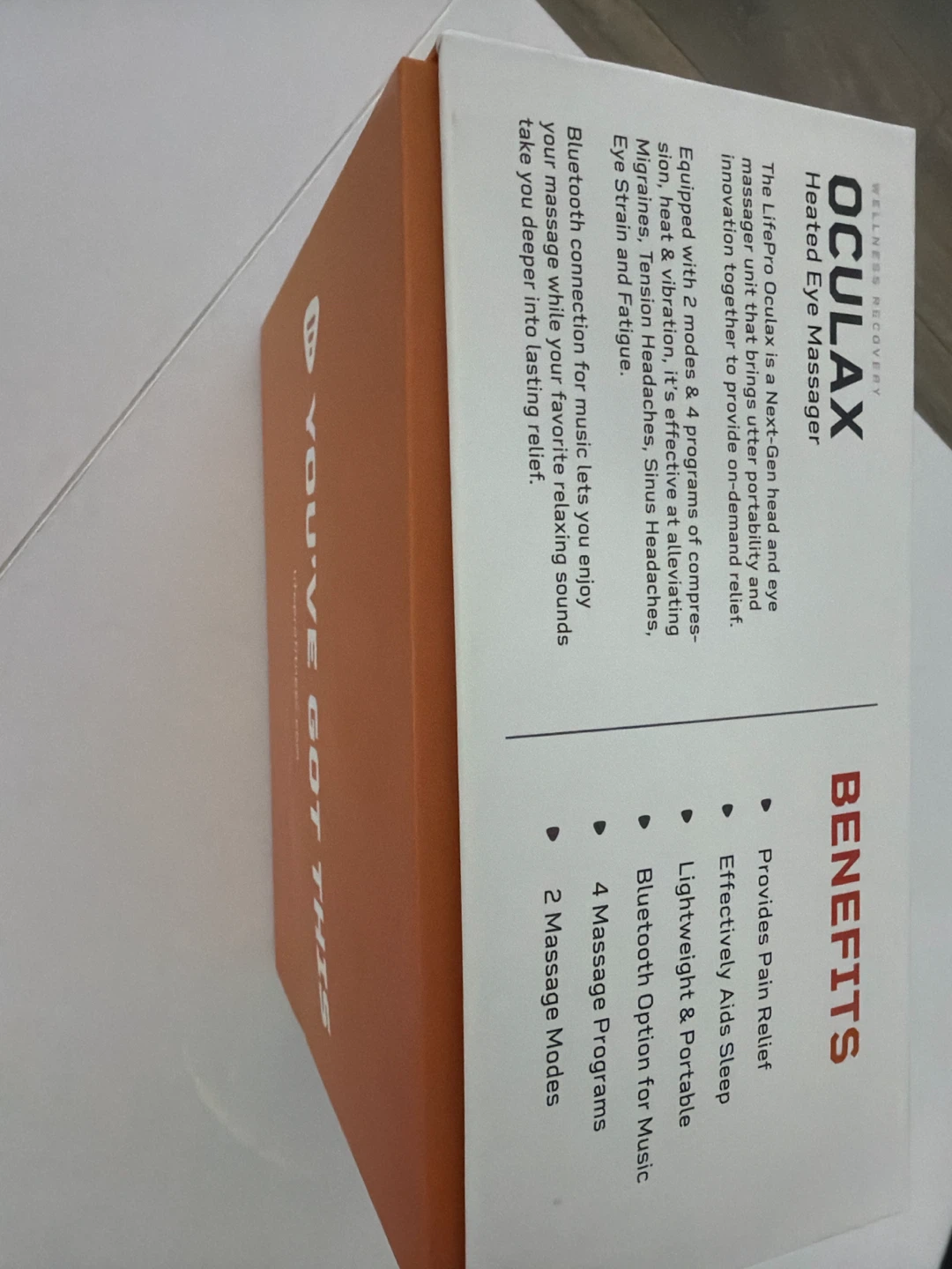 Lifepro Oculax Heated Eye Massager - photo 3