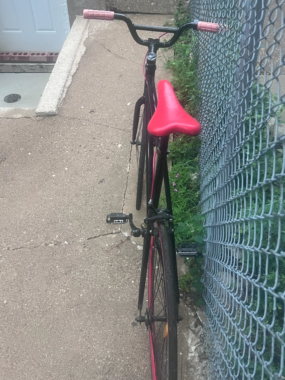 Black Bicycle with Pink Accents - photo 2