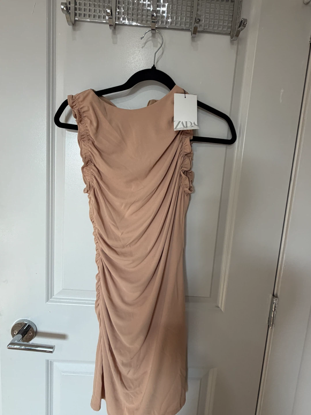 ZARA Ruched Dress - Size S