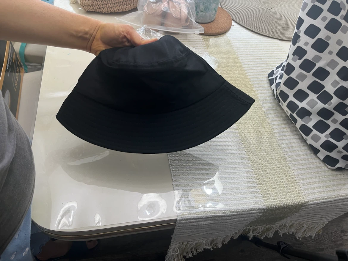 Black Bucket Hat
